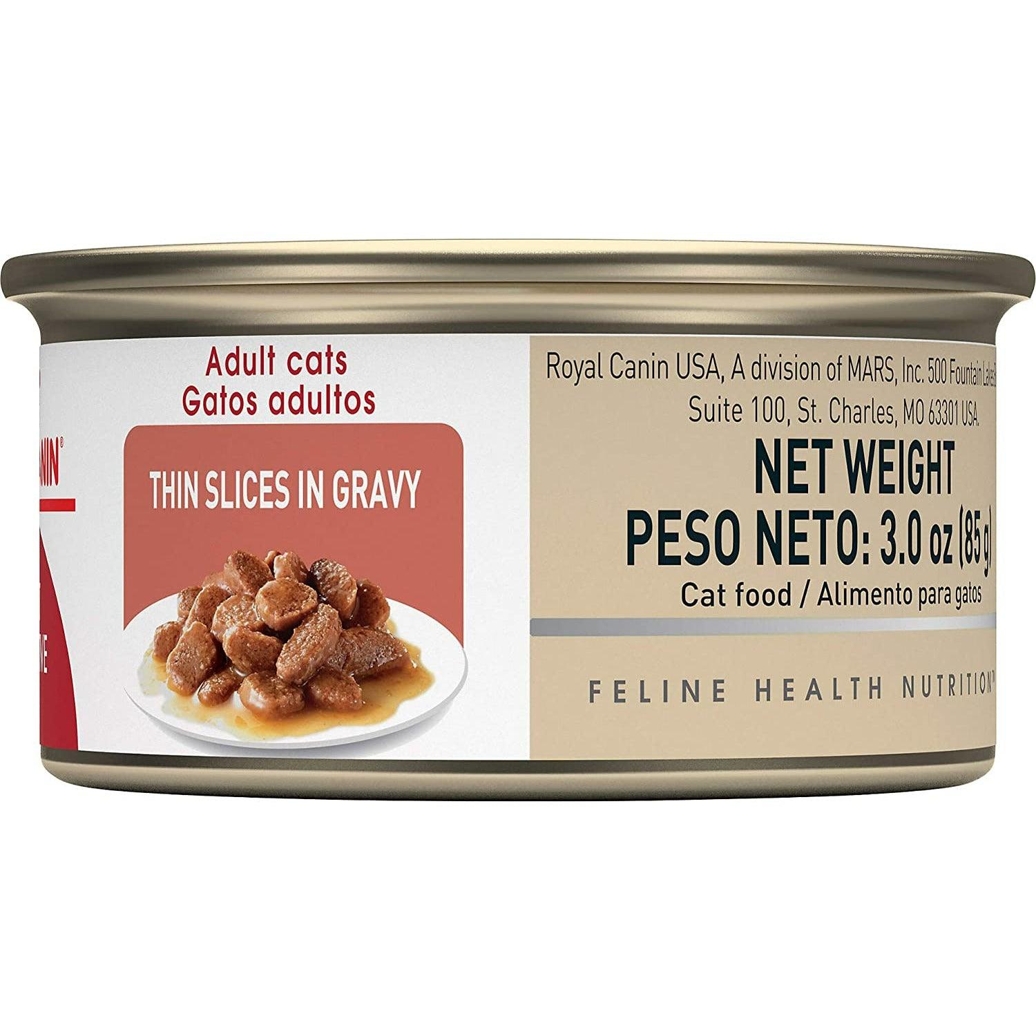 Royal Canin Canned Cat Food Adult Instinctive Thin Slices In Gravy - 85g - Canned Cat Food - Royal Canin - PetMax Canada