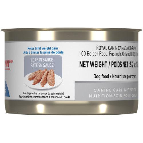 Royal Canin Canned Dog Adult Weight Care Loaf In Sauce - 150g - Canned Dog Food - Royal Canin - PetMax Canada