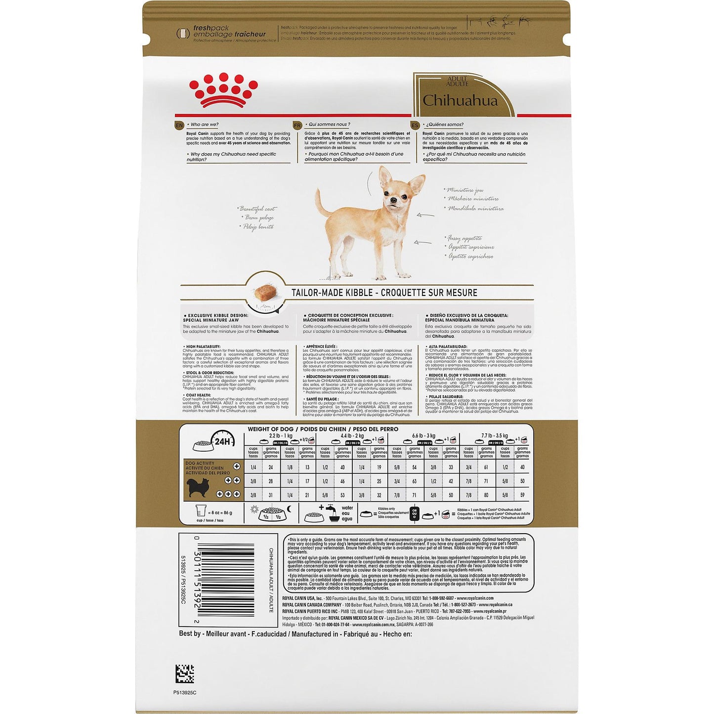 Royal Canin Dog Food Chihuahua - 1.1 Kg - Dog Food - Royal Canin - PetMax Canada