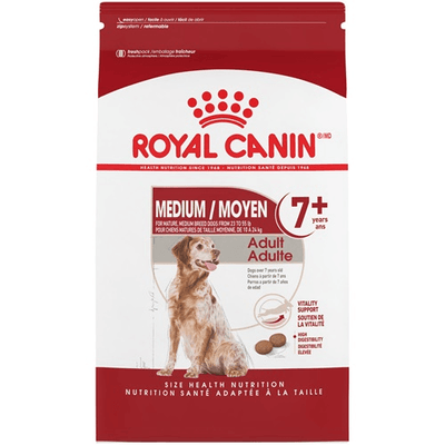 Royal Canin Health Nutrition Medium Adult 7+ Dry Dog Food - 13.6 Kg - Dog Food - Royal Canin - PetMax Canada