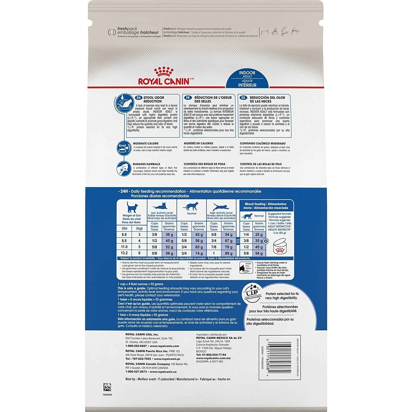 Royal Canin Feline Health Nutrition Indoor Adult Dry Cat Food - 1.37 Kg - Cat Food - Royal Canin - PetMax Canada