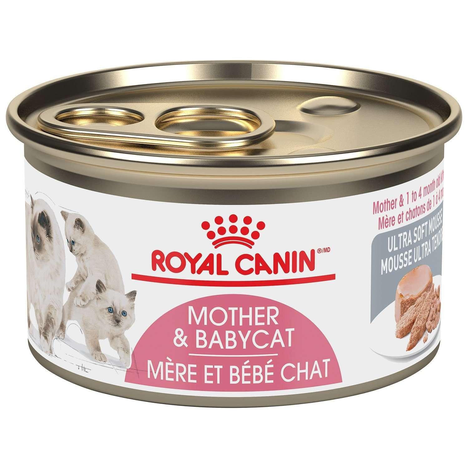 Royal Canin Feline Health Nutrition Mother & Babycat Ultra Soft Mousse in Sauce Canned Cat Food - 85g - Canned Cat Food - Royal Canin - PetMax Canada