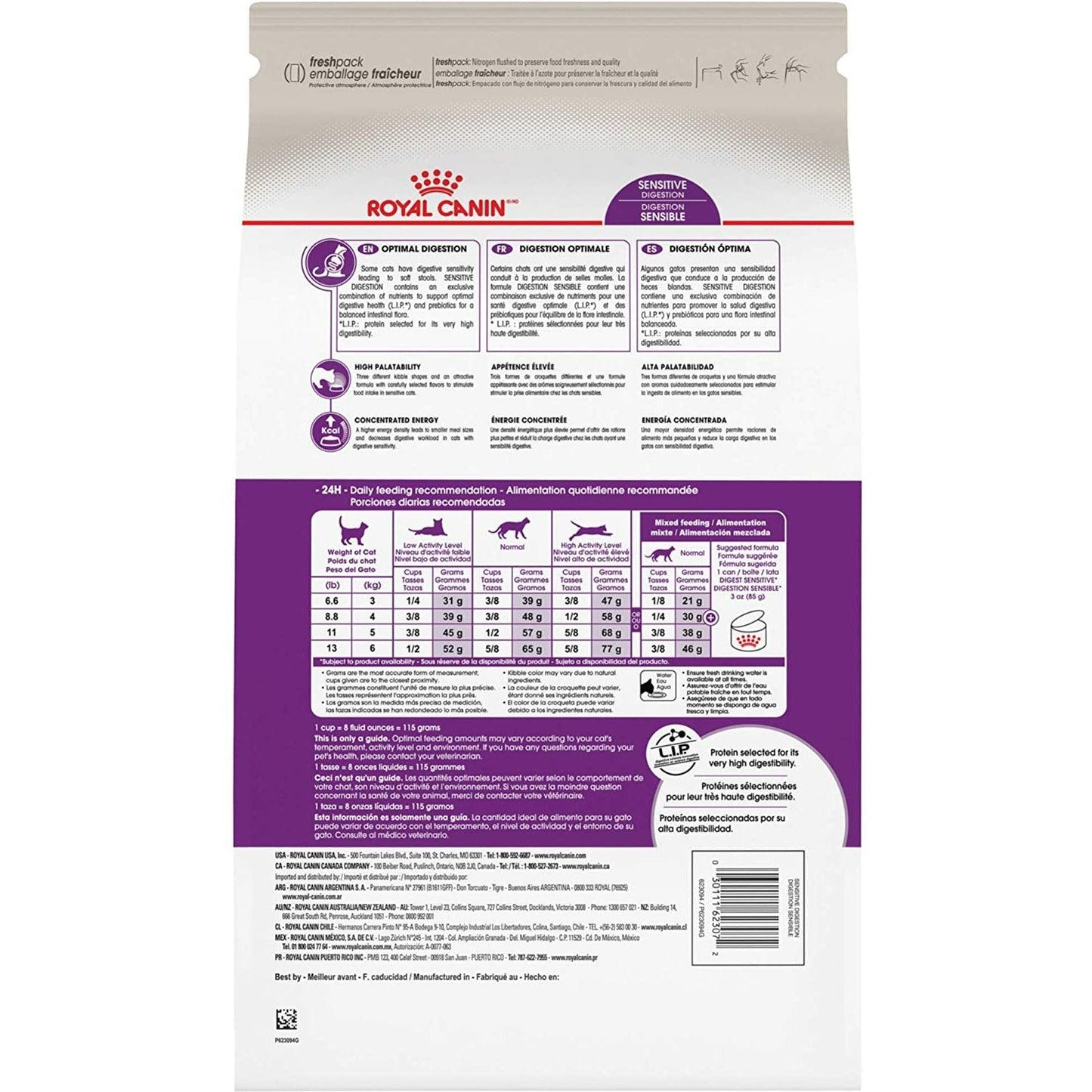 Royal Canin Cat Food Sensitive Digestion - 1.59 Kg - Cat Food - Royal Canin - PetMax Canada