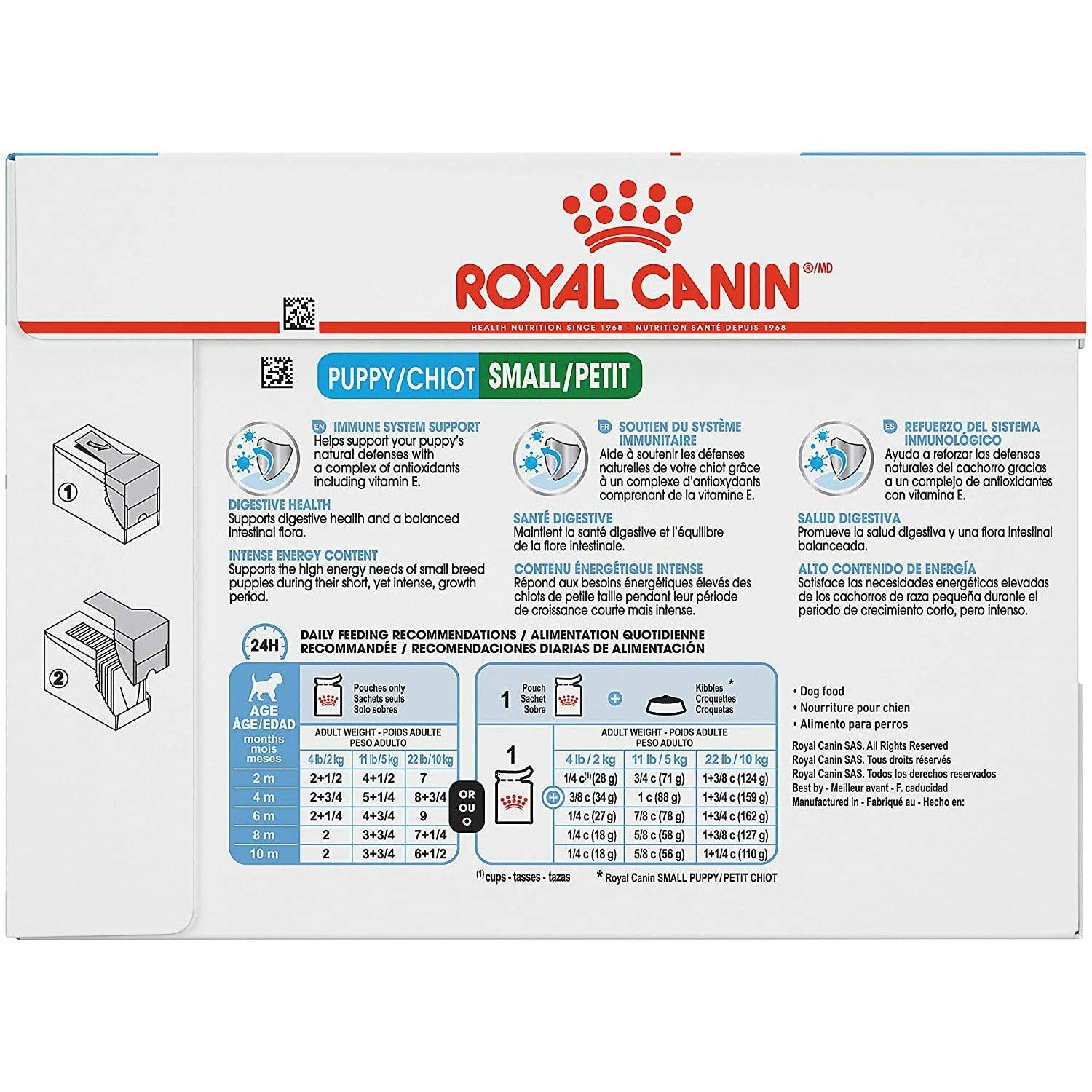 Royal Canin Wet Dog Food Pouch Small Puppy - 85g - Canned Dog Food - Royal Canin - PetMax Canada