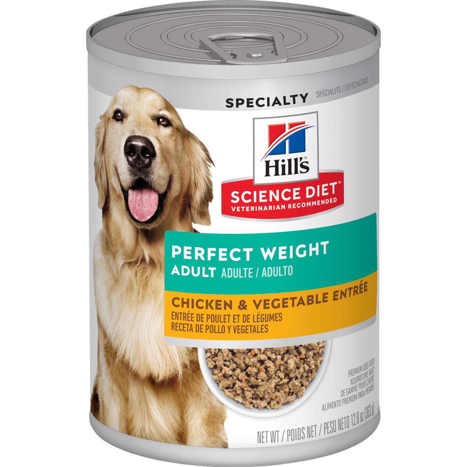 Science Diet Canned Dog Food Perfect Weight - 363g - Canned Dog Food - Hill's Science Diet - PetMax Canada