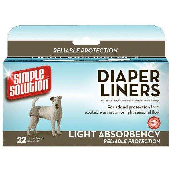 Simple Solution Diapers Liners Light Absorbency - Default Title - Training Products - Simple Solution - PetMax Canada