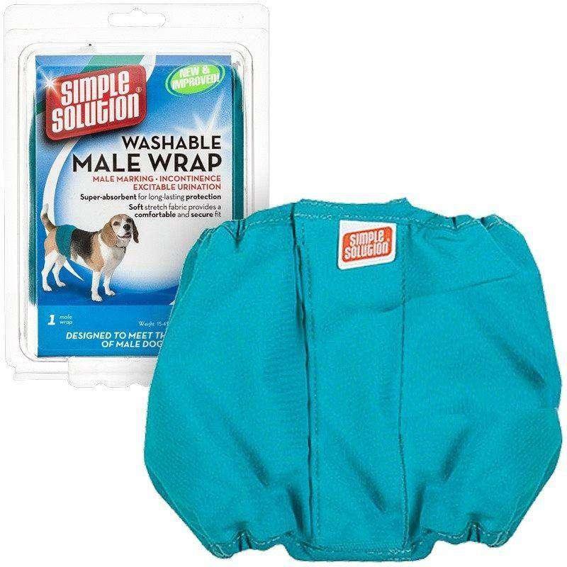 Simple Solution Washable Male Wrap - Small: Up to 7Kg - Training Products - Simple Solution - PetMax Canada