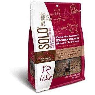 Solo Freeze Dried Beef Liver - 127g - Dog Treats - Solo - PetMax Canada