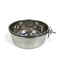 Stainless Steel Dog Dish With Clamp - 20 oz - Stainless Steel - Burgham - PetMax Canada