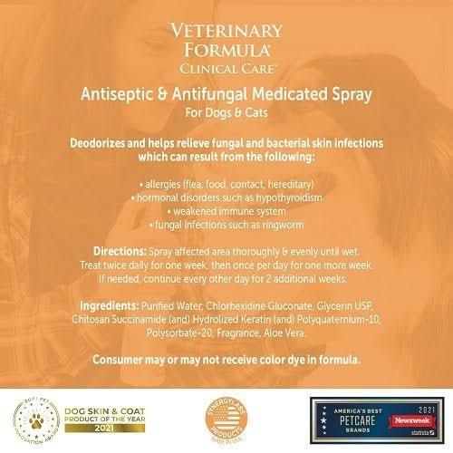 Synergy Labs Antiseptic & Antifungal Spray - 237 mL - Grooming - Synergy Labs - PetMax Canada