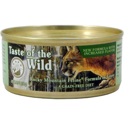 Taste Of The Wild Canned Cat Food Rocky Mountain - 156g - Canned Cat Food - Taste of the Wild Pet Foods - PetMax Canada