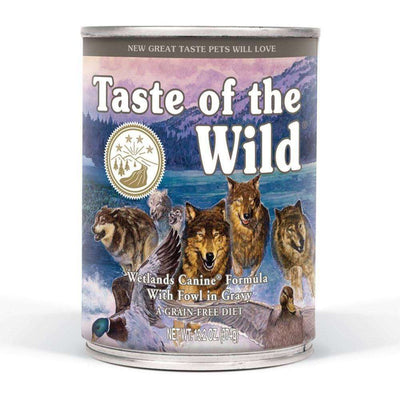 Taste Of The Wild Canned Dog Food Wetland Fowl - 374g - Canned Dog Food - Taste of the Wild Pet Foods - PetMax Canada