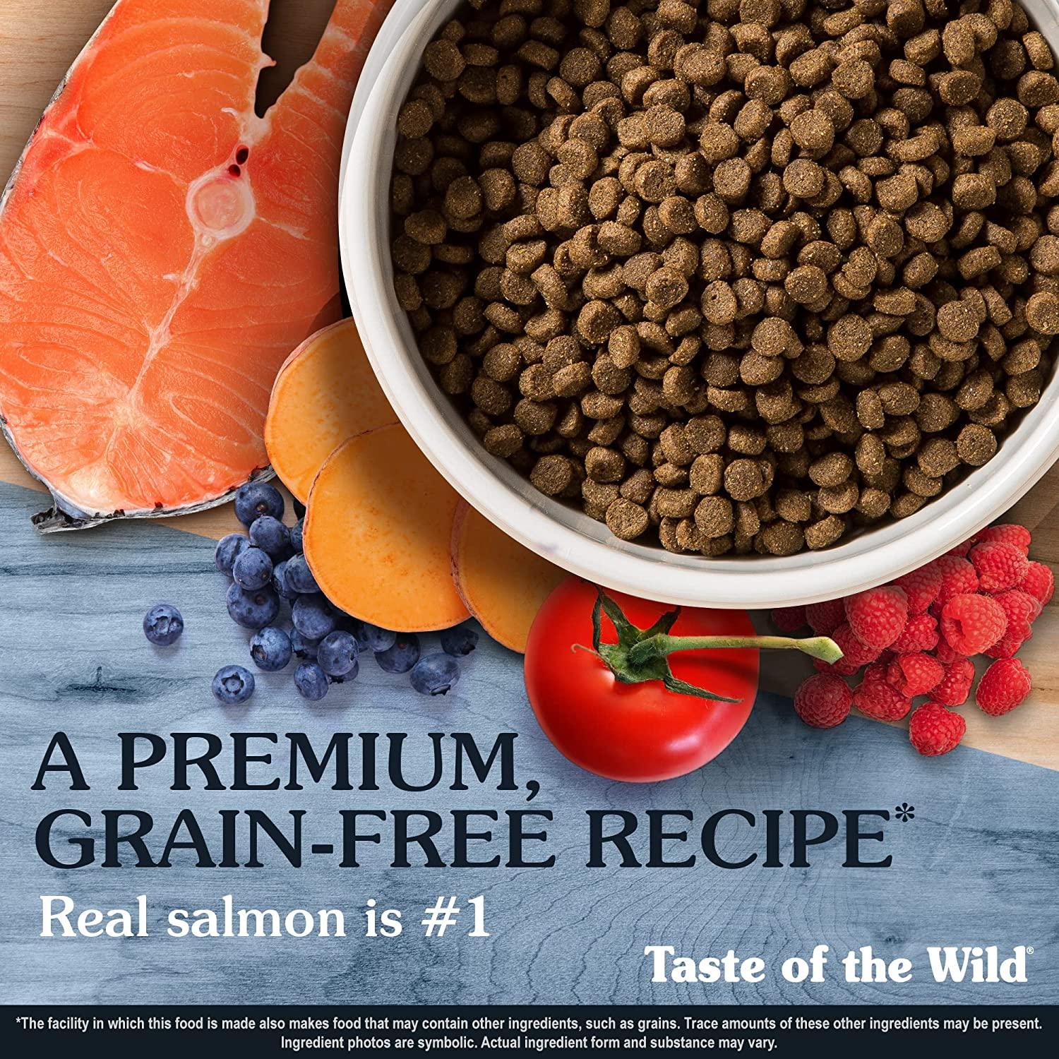 TASTE OF THE WILD Pacific Stream Puppy Recipe with Smoked Salmon Dry Dog Food