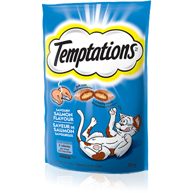 Temptations Salmon Cat Treats - 85g - Cat Treats - Temptations - PetMax Canada