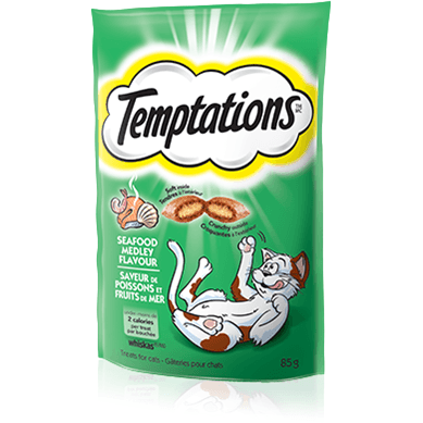 Temptations Seafood Cat Treats - 85g - Cat Treats - Temptations - PetMax Canada