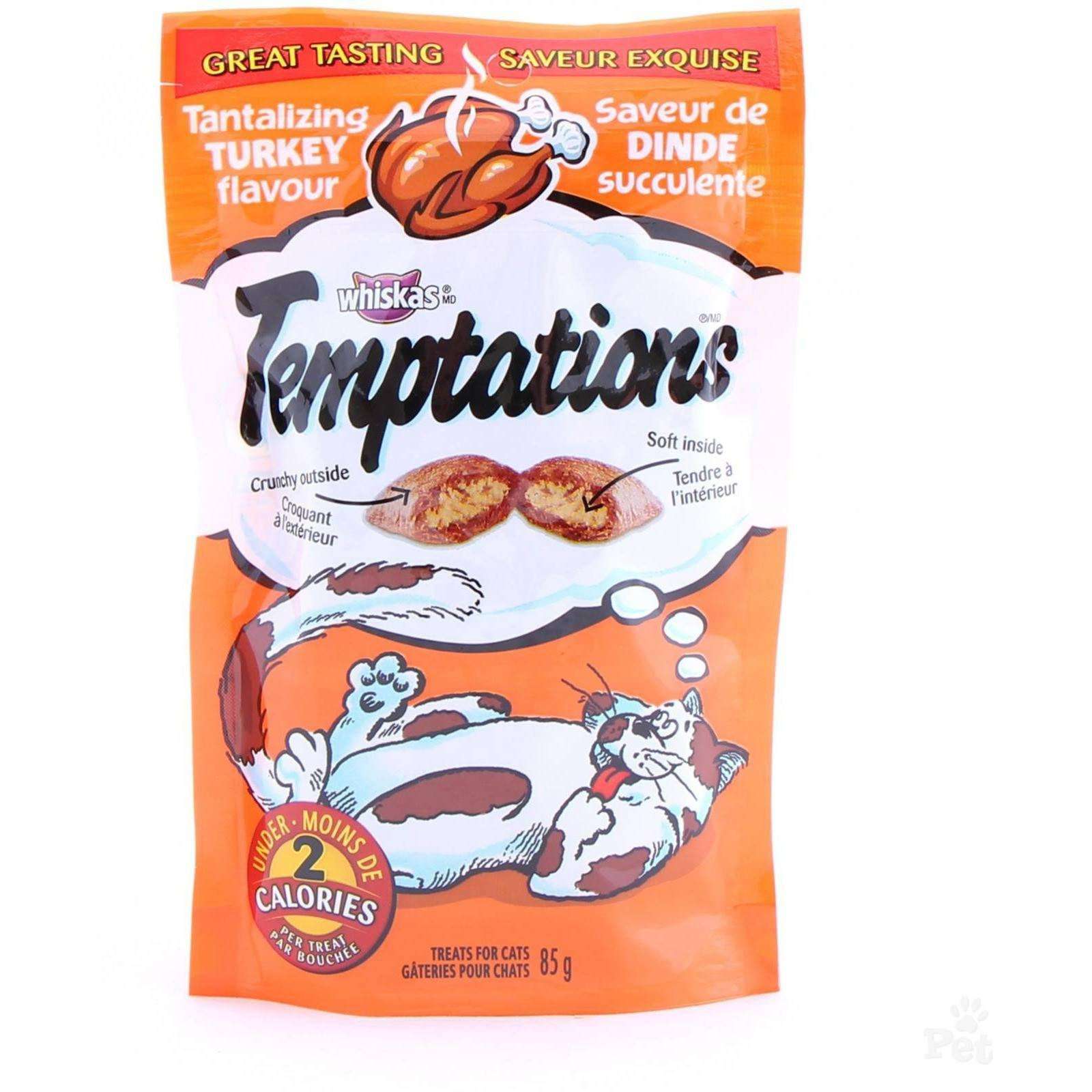 Temptations Turkey Cat Treats - 85g - Cat Treats - Whiskas - PetMax Canada