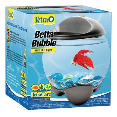 Tetra Betta Bubble Bowl Aquarium Kit 0.5 Gallons - 0.5 Gallons - Aquarium - Tetra - PetMax Canada