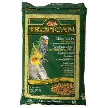 Tropican Cockatiel Lifetime Maintenance - 0.82 Kg - Bird Food - Rolf C Hagen Inc. - PetMax Canada