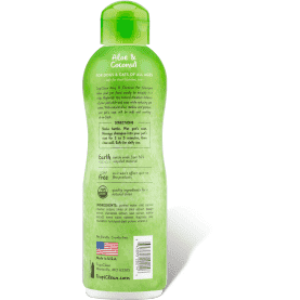 Tropiclean Aloe & Coconut Shampoo - 592 mL - Grooming - Tropiclean - PetMax Canada