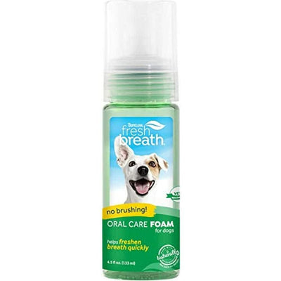 TropiClean Fresh Breath Oral Care Foam - 133 mL - Health Care - Tropiclean - PetMax Canada