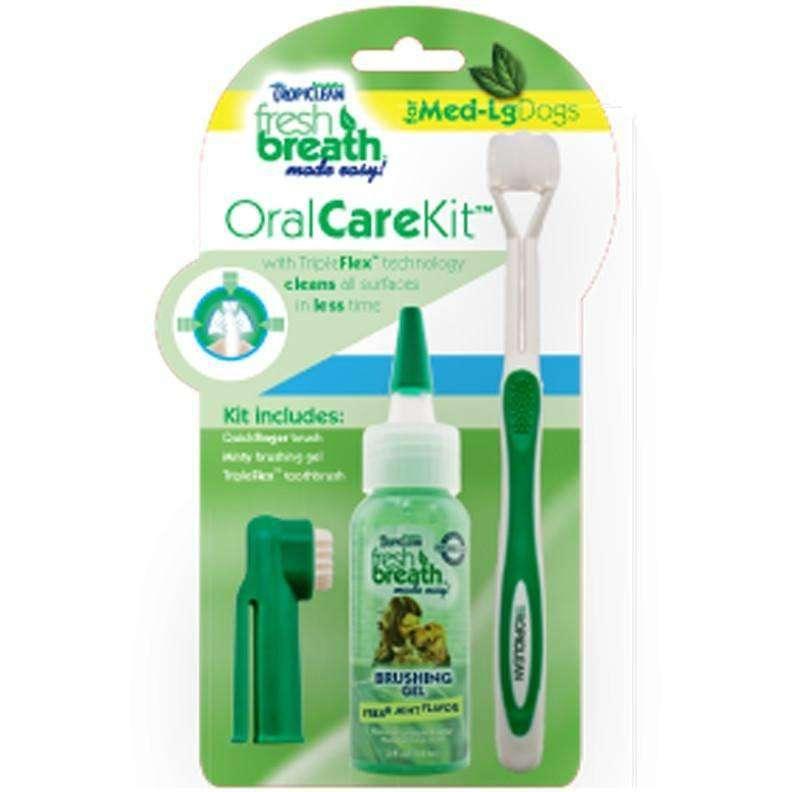 Tropiclean Fresh Breath Oral Care Kit - Small - Health Care - Tropiclean - PetMax Canada