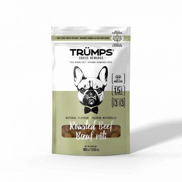 Trumps Beef Flavour Dog Treats - 100g - Dog Treats - Trumps - PetMax Canada