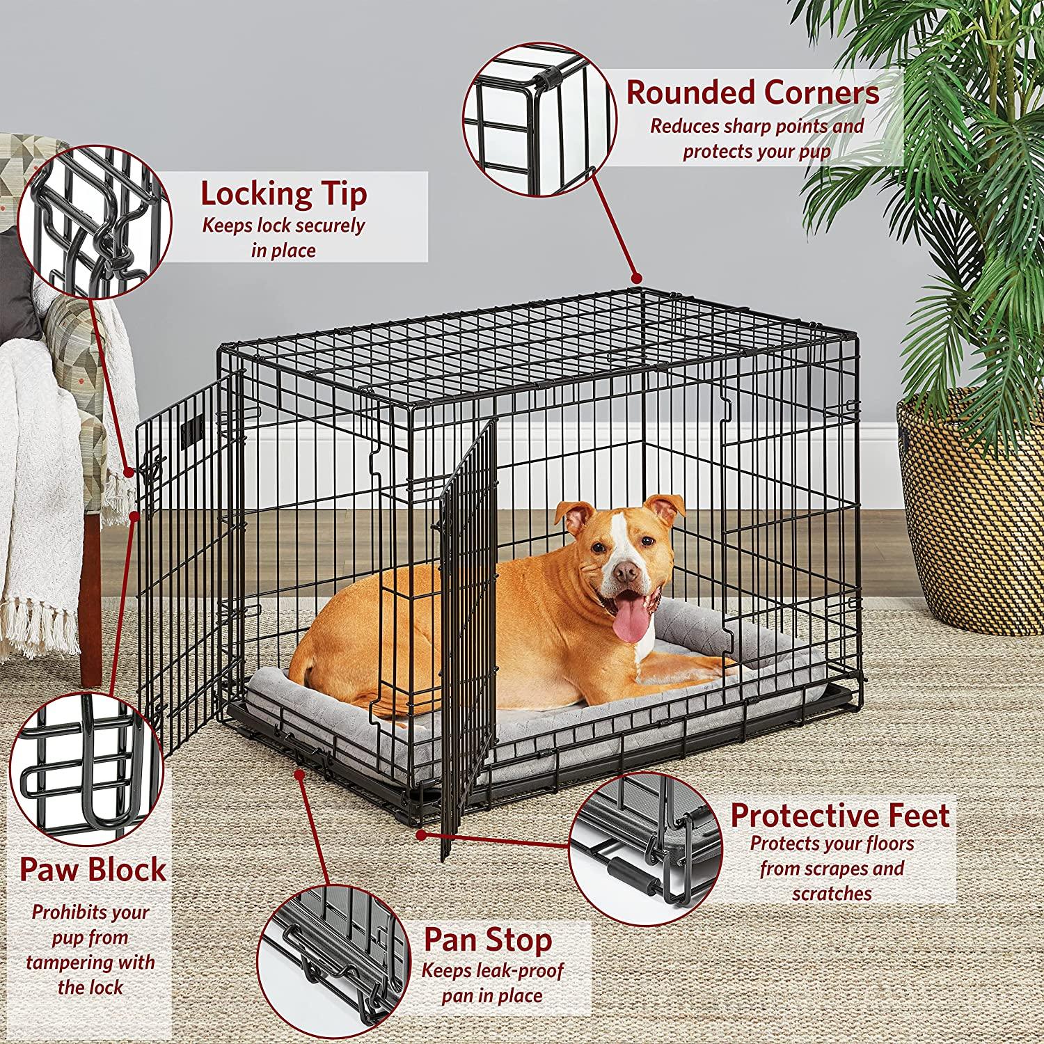 Tuff Crate Wire Kennel - 19 X 12 X 14 - Wire Crates - Tuff - PetMax Canada