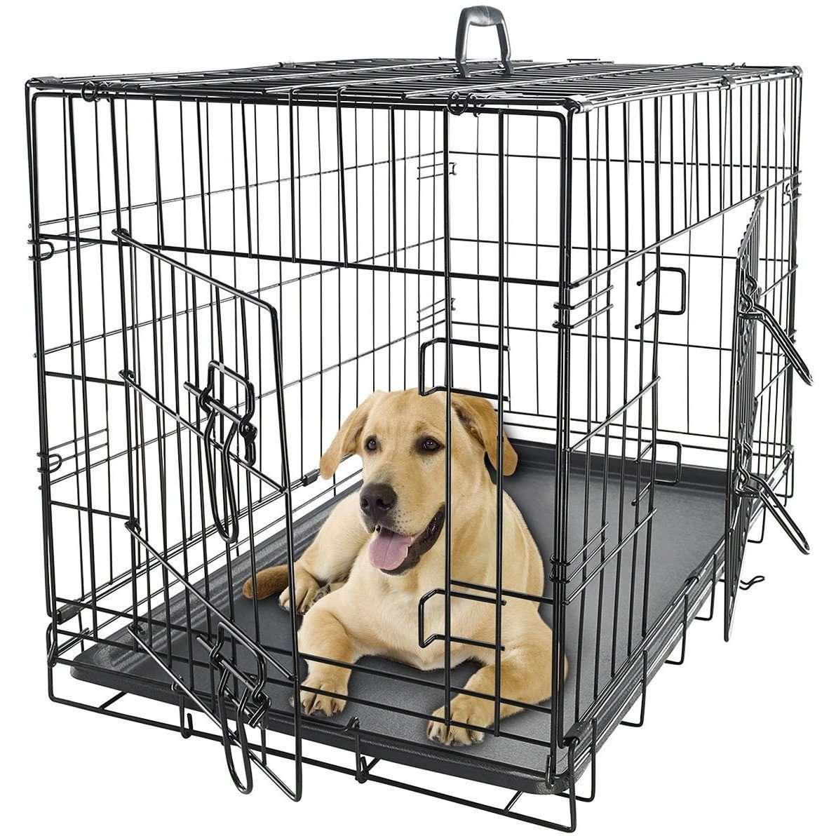 Tuff Crate Wire Kennel - 30 X 19 X 22 - Wire Crates - Tuff - PetMax Canada