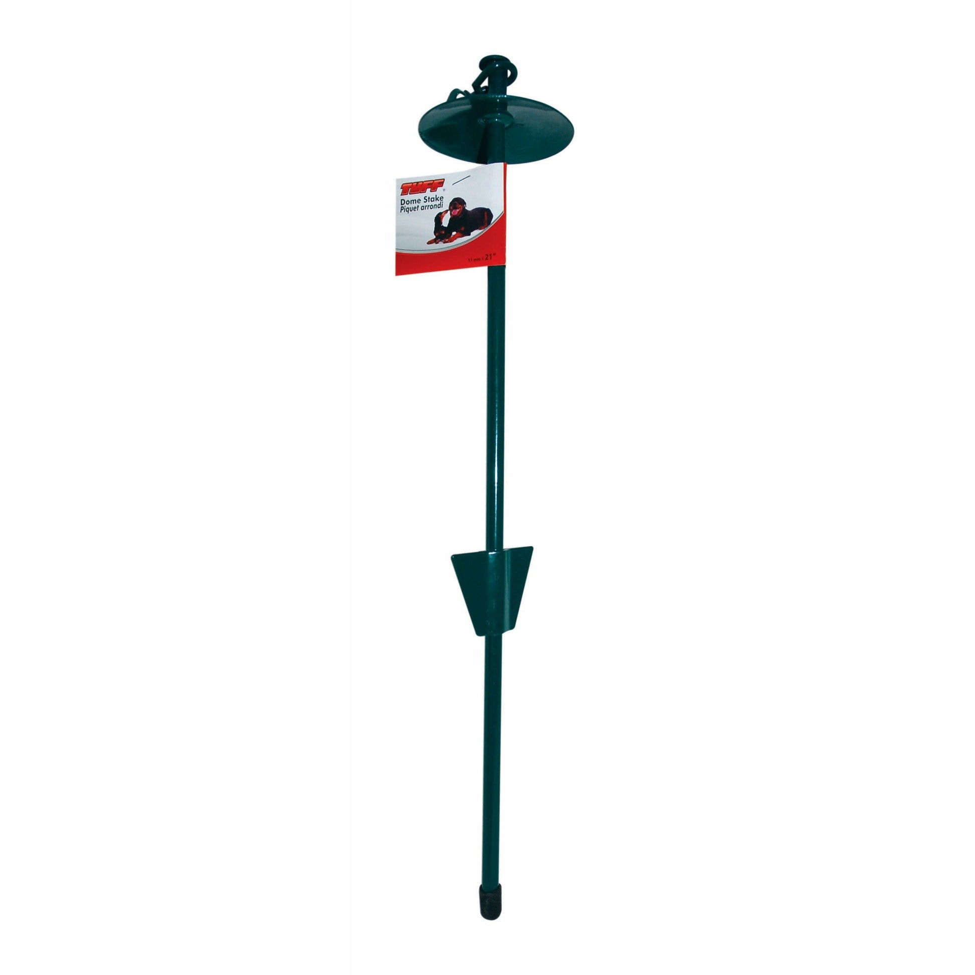 Tuff Dome Tie Out Stake - 21" - Tie Outs - Tuff - PetMax Canada