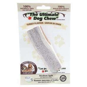 Ultimate Chew Split Elk Antler Turkey Flavour - X-Large - Antlers - Rolf C Hagen Inc. - PetMax Canada