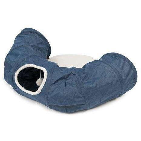 Vesper Tunnel Blue - 68 x 97 x 28 cm - Cat Scratching Posts - Vesper - PetMax Canada