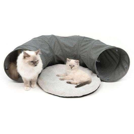 Vesper Tunnel Gray - 68 x 97 x 28 cm - Cat Scratching Posts - Vesper - PetMax Canada