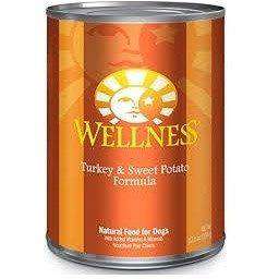 Wellness Canned Dog Food Turkey & Sweet Potato - 354g - Canned Dog Food - Wellness - PetMax Canada