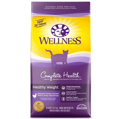 Wellness Cat Food Healthy Weight - 2.27 Kg - Cat Food - Wellness - PetMax Canada