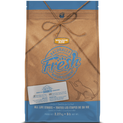 Wholesome Blend Fresh Cat Food Chicken & Duck - 2.27 Kg - Cat Food - Wholesome Blend - PetMax Canada