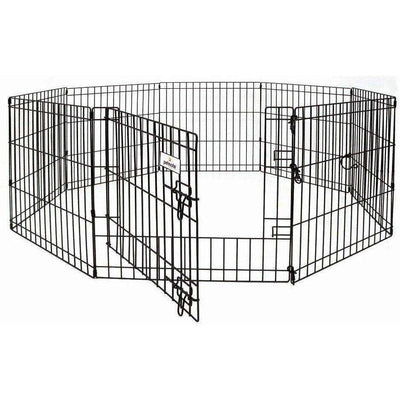 Wire Exercise Pen - 24 X 24 - Exercise Pens - Burgham Sales Ltd. - PetMax Canada