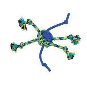 Zeus K9 Fitness Rope & TPR Spider Ball - 12 inches - Dog Toys - Zeus - PetMax Canada