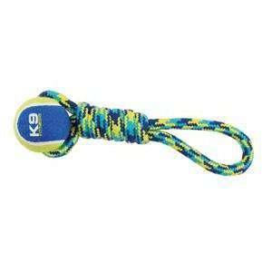 Zeus K9 Fitness Tennis Ball Tug Toy - 9 inches - Dog Toys - Zeus - PetMax Canada