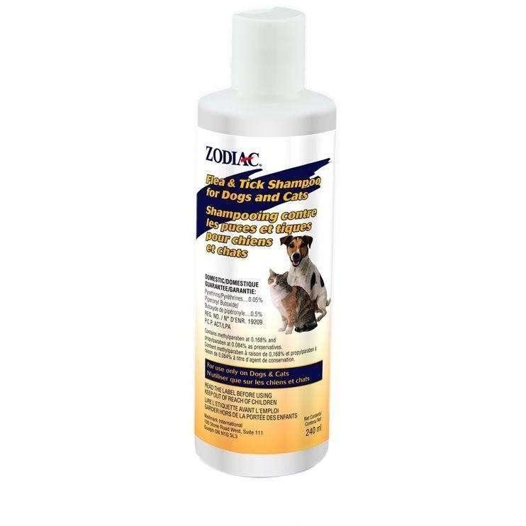 Zodiac Pet Flea & Tick Shampoo - 240mL - Flea & Tick Shampoo - Zodiac - PetMax Canada