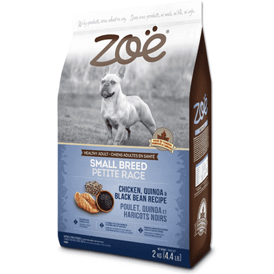 Zoe Dog Adult Small Breed Chicken, Quinoa & Bean - 2 Kg - Dog Food - Zoe - PetMax Canada