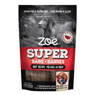 Zoe Super Bars Beef Recipe - 170g - Dog Treats - Zoe - PetMax Canada
