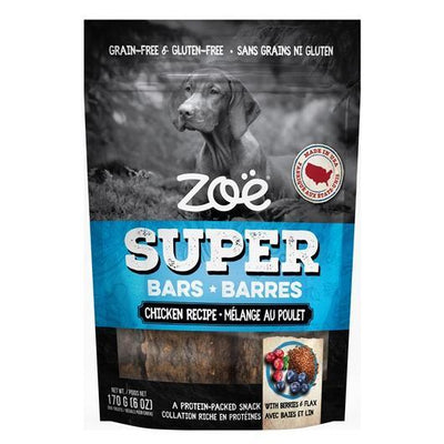 Zoe Super Bars Chicken Recipe - 170g - Dog Treats - Zoe - PetMax Canada