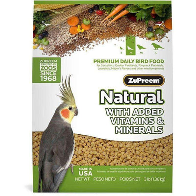 Zupreem Avian Maintenance Natural Cockatiel - 1.13 Kg - Bird Food - Zupreem - PetMax Canada
